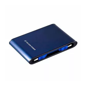   Silicon Power Armor - A80 1TB Portable HDD USB 3.2 Gen 1 Blue, Certificate MIL-STD 810F 516.5/IV, Water-resistant IPX7, Anti-pressure/dust function, Led light