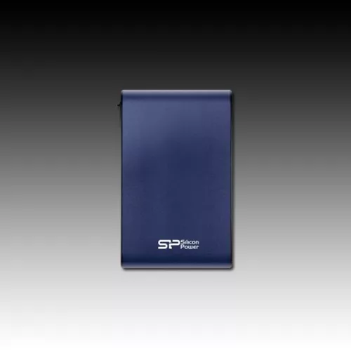 Silicon Power Armor - A80 1TB Portable HDD USB 3.2 Gen 1 Blue, Certificate MIL-STD 810F 516.5/IV, Water-resistant IPX7, Anti-pressure/dust function, Led light