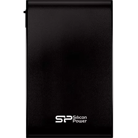 Silicon Power Armor - A80 1TB Portable HDD USB 3.2 Gen 1 Black, Certificate MIL-STD 810F 516.5/IV, Water-resistant IPX7, Anti-pressure/dust function, Led light