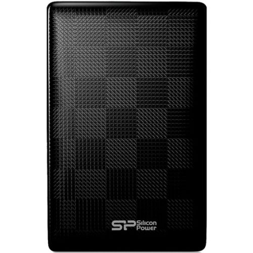 SILICON POWER 1TB, Portable Hard Drive, Diamond D03,Black