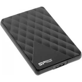   Silicon Power Diamond - D06 1TB Portable HDD USB 3.2 Gen 1 Black, Classic and stylish diamond-check pattern, Slim and light-weighted design, LED light