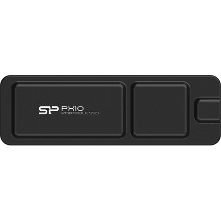 Silicon Power PX10 1TB Portable SSD USB 3.2 Gen2, R/W: up to 1050MB/s; 1050MB/s, Black