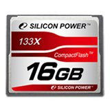 SILICON POWER Memória - Flash kártyák SILICON POWER NAND Flash Compact Flash 16384MB x 1 133x, 1pcs
