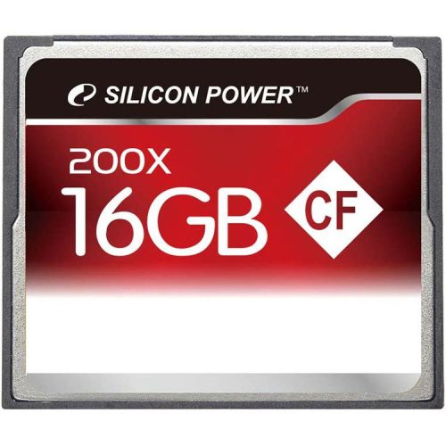 Silicon Power 200x 16GB CF Card Hi-speed Read up to 30MB/s, ATA interface, PIO mode, MWDMA, UDMA, ECC function, Retail pack
