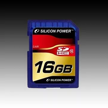 SILICON POWER Memóriakártya SDHC 16GB CL10
