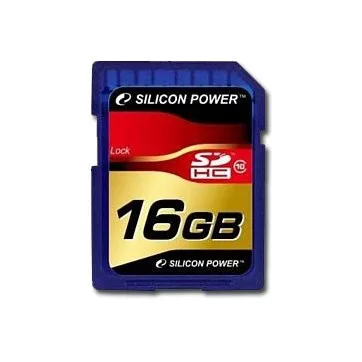 SILICON POWER Memóriakártya SDHC 16GB CL10