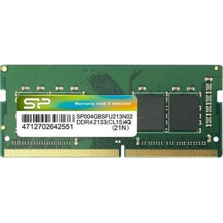 Silicon Power 16GB 2133MT/s DDR4 - SODIMM memória CL15 fekete