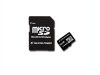 SILICON POWER Micro SDHC Card 16GB (Class 2) with SD Adapter