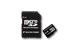 SILICON POWER Micro SDHC Card 16GB (Class 2) with SD Adapter