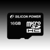 SILICON POWER Micro SDHC Card 16GB (Class 2) without SD Adapter