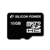 SILICON POWER Micro SDHC Card 16GB (Class 2) without SD Adapter