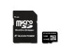 SILICON POWER Micro SDHC Card 16GB (Class 6) with Two Adapters