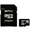 SILICON POWER Micro SDHC Card 16GB (Class 10) with SD Adapter