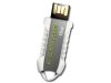 SILICON POWER 16GB USB 2.0 Unique 530 White