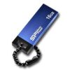 Silicon Power Touch - 835 16GB Pendrive USB 2.0 Stainless steel, Blue, COB Technology for water, dust and vibration proof