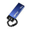 Silicon Power Touch - 835 16GB Pendrive USB 2.0 Stainless steel, Blue, COB Technology for water, dust and vibration proof