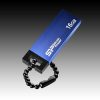 Silicon Power Touch - 835 16GB Pendrive USB 2.0 Stainless steel, Blue, COB Technology for water, dust and vibration proof