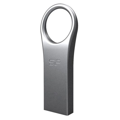 Silicon Power Firma - F80 16GB Pendrive USB 2.0 Silver, Zinc Alloy Housing, Waterproof, dustproof and vibration-proof