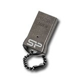Silicon Power Touch - T01 16GB Pendrive USB 2.0 Black, Waterproof, dustproof and vibration-proof