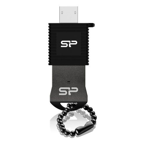 SILICON POWER UFD 2.0,Touch T01 Mobile,16GB,Black,adapter