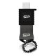 SILICON POWER UFD 2.0,Touch T01 Mobile,16GB,Black,adapter