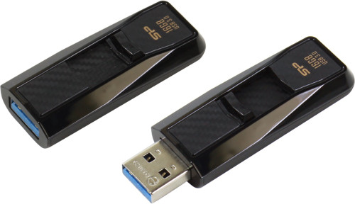 Silicon Power Blaze - B50 16GB Pendrive USB 3.2 Gen 1 Special carbon fiber surface, Black