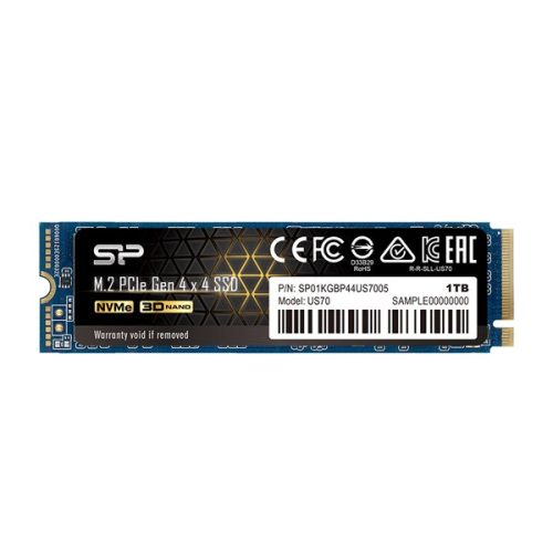 SILICON POWER US70 1TB SSD, M.2 2280, PCIe Gen 4x4, Read/Write: 5000 / 4400 MB/s
