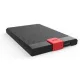 SILICON POWER 2.5" HDD USB 3.2 2TB Diamond D30 vízálló, Fekete (Ultra slim)
