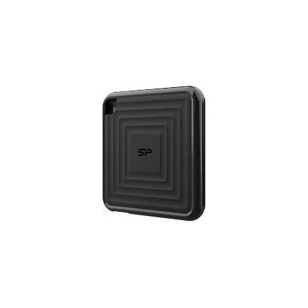 Silicon Power PC60 2TB Portable SSD SATAIII USB 3.2 Gen2 (Type-C) Portable SSD, R/W: up to 540MB/s; 500MB/s, Black