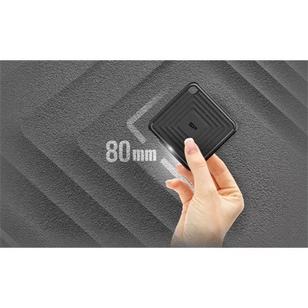 Silicon Power PC60 2TB Portable SSD SATAIII USB 3.2 Gen2 (Type-C) Portable SSD, R/W: up to 540MB/s; 500MB/s, Black