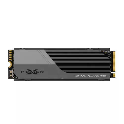 Silicon Power XS70 2TB SSD PCIe Gen 4x4 PCIe Gen4x4 & NVMe 1.4, DRAM Cache, 3DNAND, Heatsink (10.8mm), PS5 Comp. 7300/6800MB/s