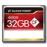 Silicon Power 400x 32GB CF Card Hi-speed Read up to 60MB/s, ATA interface, PIO mode 6, MWDMA 4, UDMA 6, ECC function, Retail pack