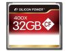Silicon Power 400x 32GB CF Card Hi-speed Read up to 60MB/s, ATA interface, PIO mode 6, MWDMA 4, UDMA 6, ECC function, Retail pack