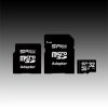 SILICON POWER Micro SDHC Card 32GB (Class 4) with Two Adapters