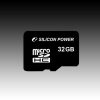 SILICON POWER Memory ( flash cards ) 32GB Micro SDHC Class 6 with SD Adapter