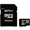 Silicon Power MicroSD/microSDHC 32GB (Class 10) with SD Adaptor
