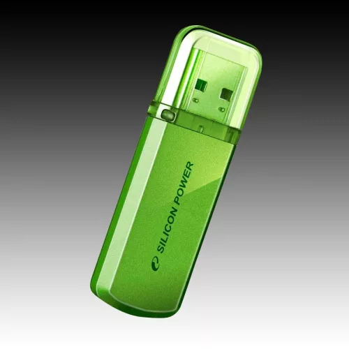 SILICON POWER Pendrive 32GB, Helios - 101 USB 2.0, Zöld