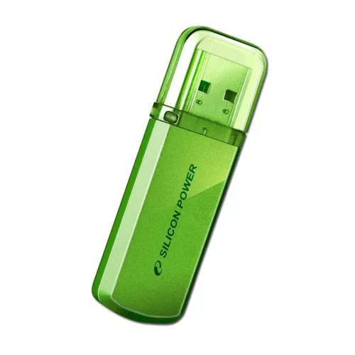 SILICON POWER Pendrive 32GB, Helios - 101 USB 2.0, Zöld
