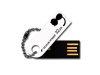 SILICON POWER 32GB USB 2.0 Touch 820 White