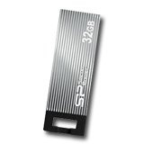 Silicon Power Touch - 835 32GB Pendrive USB 2.0 Stainless steel, Iron Gray, COB Technology for water, dust and vibration proof