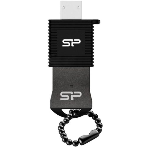 SILICON POWER (USB Flash Drive)UFD 2.0, T01 Mobile32GB,Black,adapter