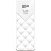 Silicon Power Blaze - B03 32GB Pendrive USB 3.2 Gen1 Data transfers up to 5 Gbps, Elegant diamond-cut pattern, White