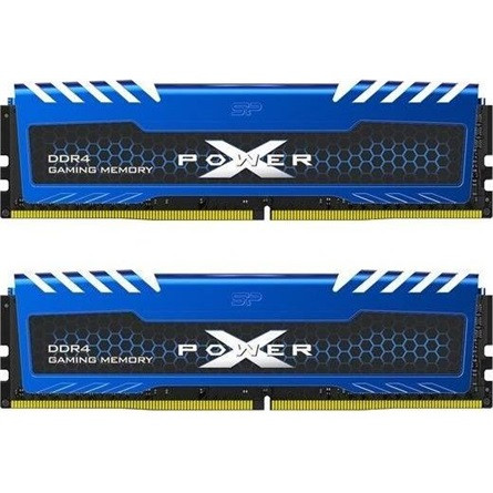 Silicon Power XPOWER Turbine 32GB 3200MT/s DDR4 memória CL16 Kit of 2 kék-fekete