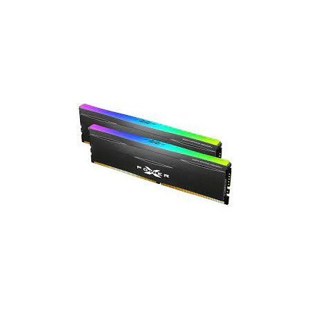 Silicon Power DDR4-3200 32GB DRAM DDR4 RGB Zenith / U-DIMM Desktop (Kit of 2) 16GBx2, 1.35V/1.4V, Heatsink for maximum heat dissipation, RGB