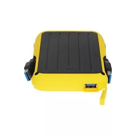 Silicon Power Armor - A66 4TB Portable HDD USB 3.2 Gen 1 Yellow, Certificate MIL-STD 810F 516.5/IV, Water-resistant IPX4, 360˚ bumper