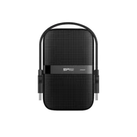   SILICON POWER 2.5" HDD USB 3.2 4TB Armor A60 ütésálló + vízálló, Fekete