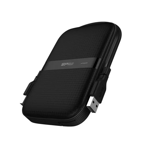 SILICON POWER 2.5" HDD USB 3.2 4TB Armor A60 ütésálló + vízálló, Fekete