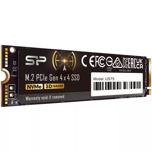 SILICON POWER SSD M.2 2280 NVMe PCIe Gen 4x4 4TB, US75