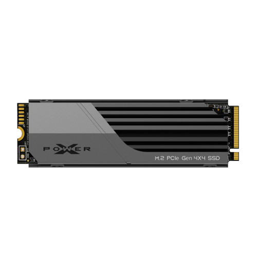 Silicon Power XS70 4TB SSD PCIe Gen 4x4 PCIe Gen4x4 & NVMe 1.4, DRAM Cache, 3DNAND, Heatsink (10.8mm), PS5 Comp. 7300/6800MB/s