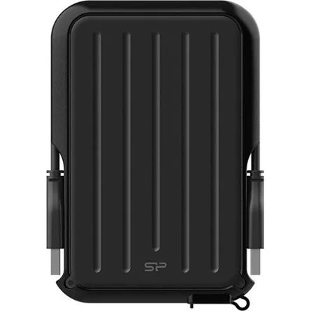 Silicon Power Armor A66 5TB USB3.2 Gen1 A 2,5" vízálló ütésálló külső HDD fekete